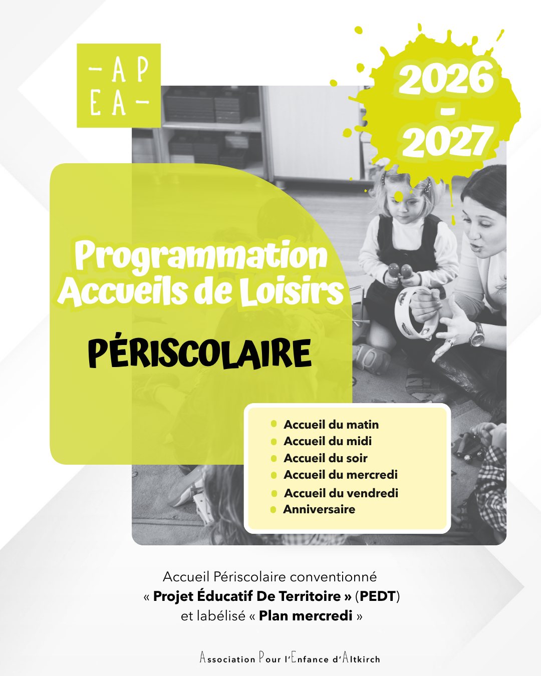 Paddlet des Accueils Périscolaires et Mercredis